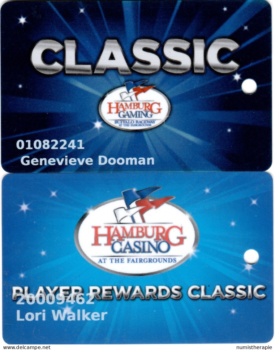 Hamburg Casino At The Fairgrounds NY : Lot De 2 Cartes - Casinokaarten