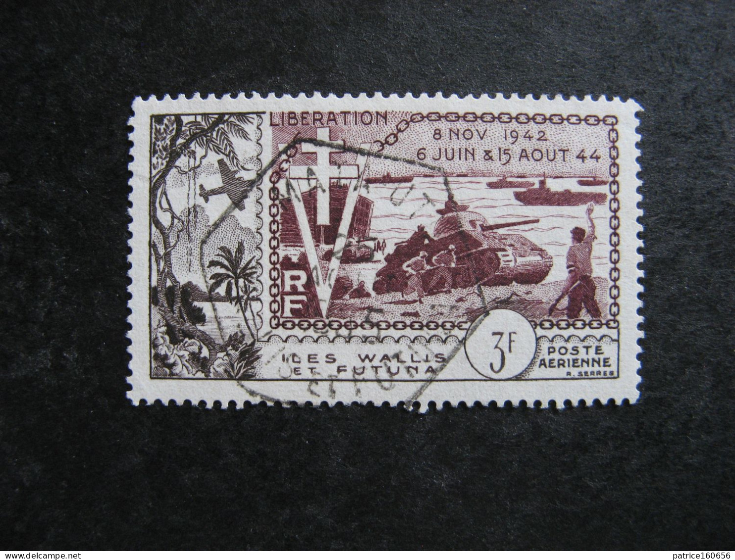 Wallis Et Futuna:  TB PA N° 14,  Oblitéré . - Used Stamps