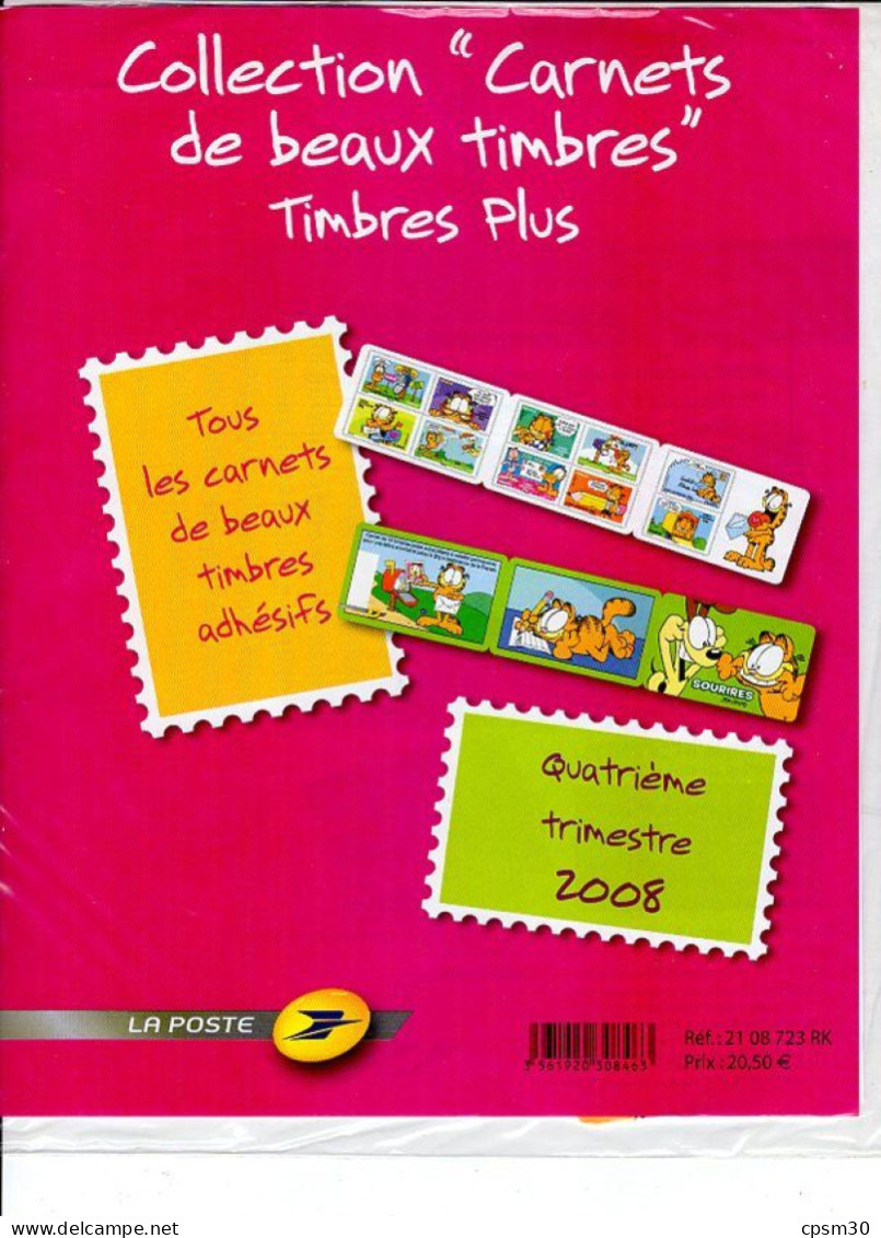 Timbres - Deux Pochettes "Timbres De France" Quatrième Trimestre 2008, Valeur 20.50 + 22.86 - 2000-2009