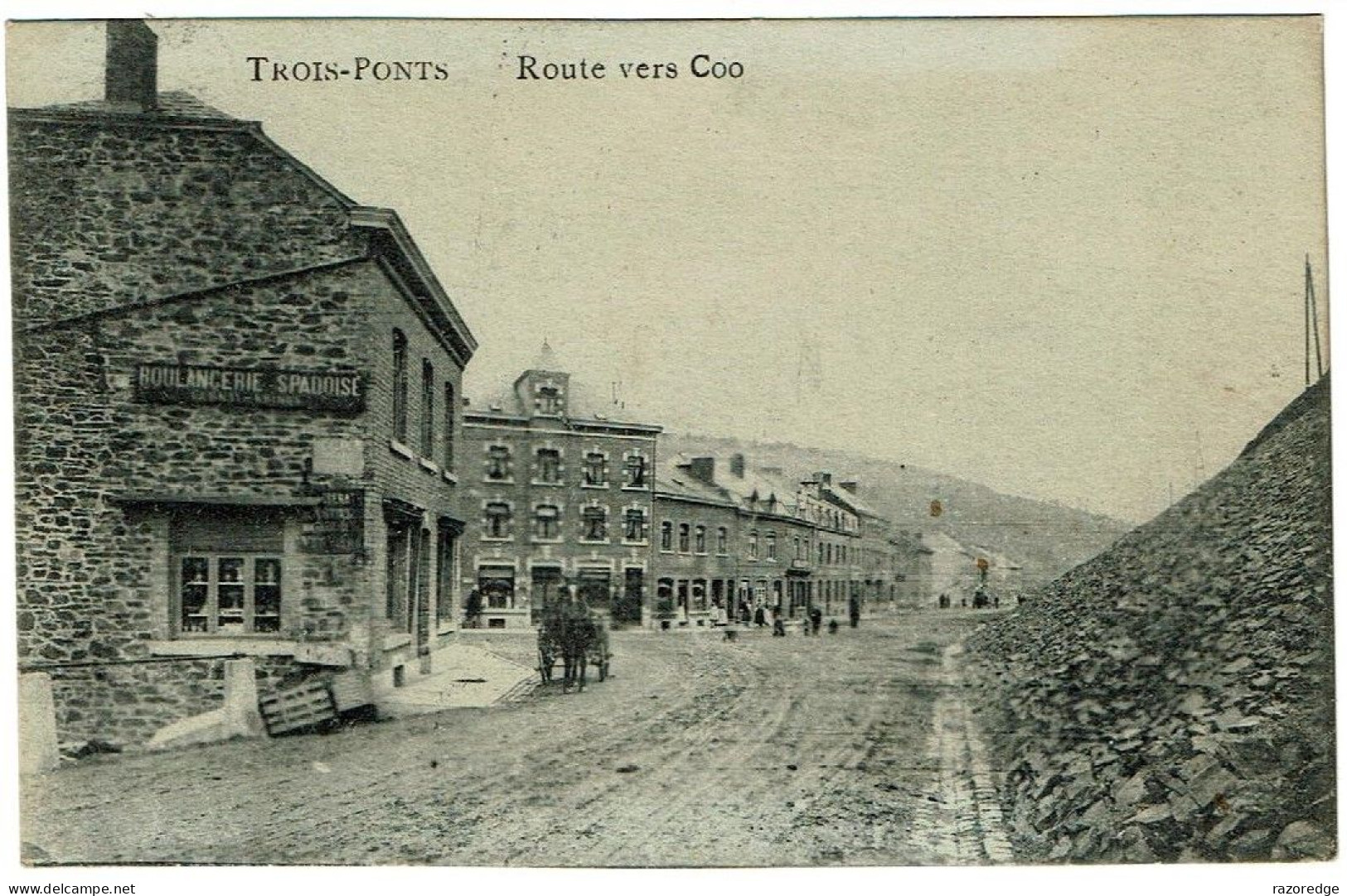 Trois-Ponts  -  Route Vers Coo - Attelage - Parfait état - Trois-Ponts