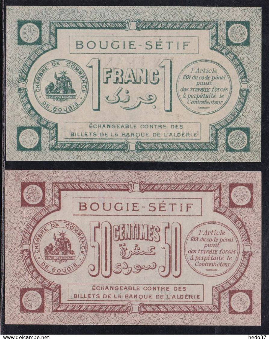 Algérie - Chambre De Commerce - Bougie Sétif - 2 Ex - NEUF - Algerien