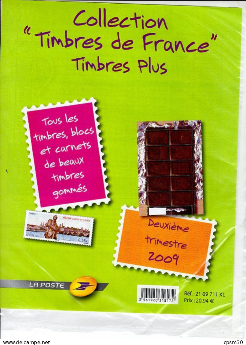 Timbres - Deux Pochettes "Timbres De France" Deuxième Trimestre 2009, Valeur 20.94 + 41.52 - 2000-2009