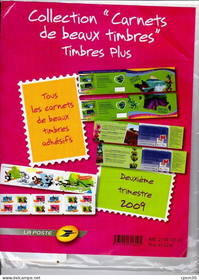 Timbres - Deux Pochettes "Timbres De France" Deuxième Trimestre 2009, Valeur 20.94 + 41.52 - 2000-2009