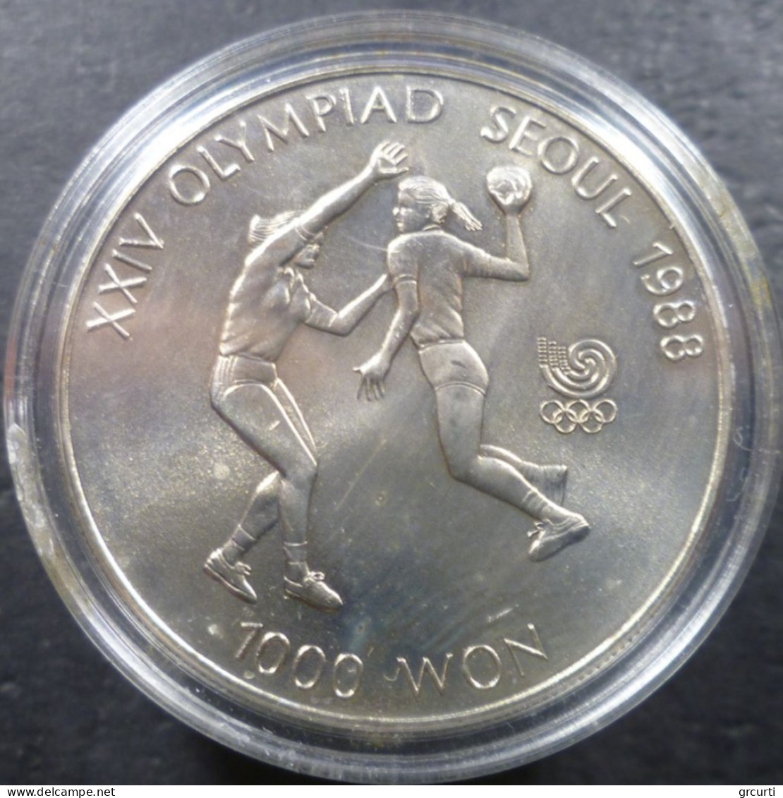 Corea Del Sud - 1.000 Won 1987 - Olimpiadi - Pallamano - KM# 48 - Korea (Zuid)