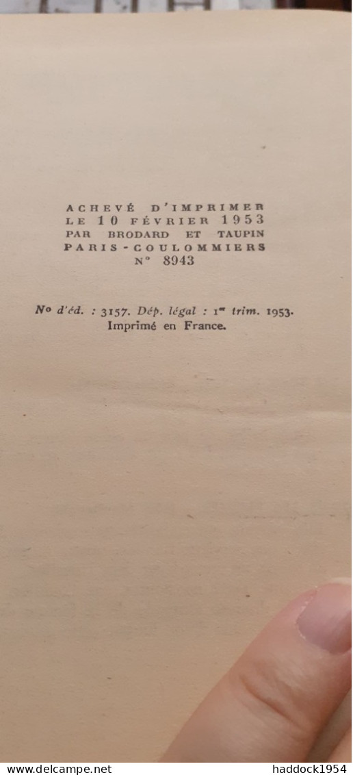 La Soupe à La Grimace TERRY STEWART Gallimard 1953 - Série Noire