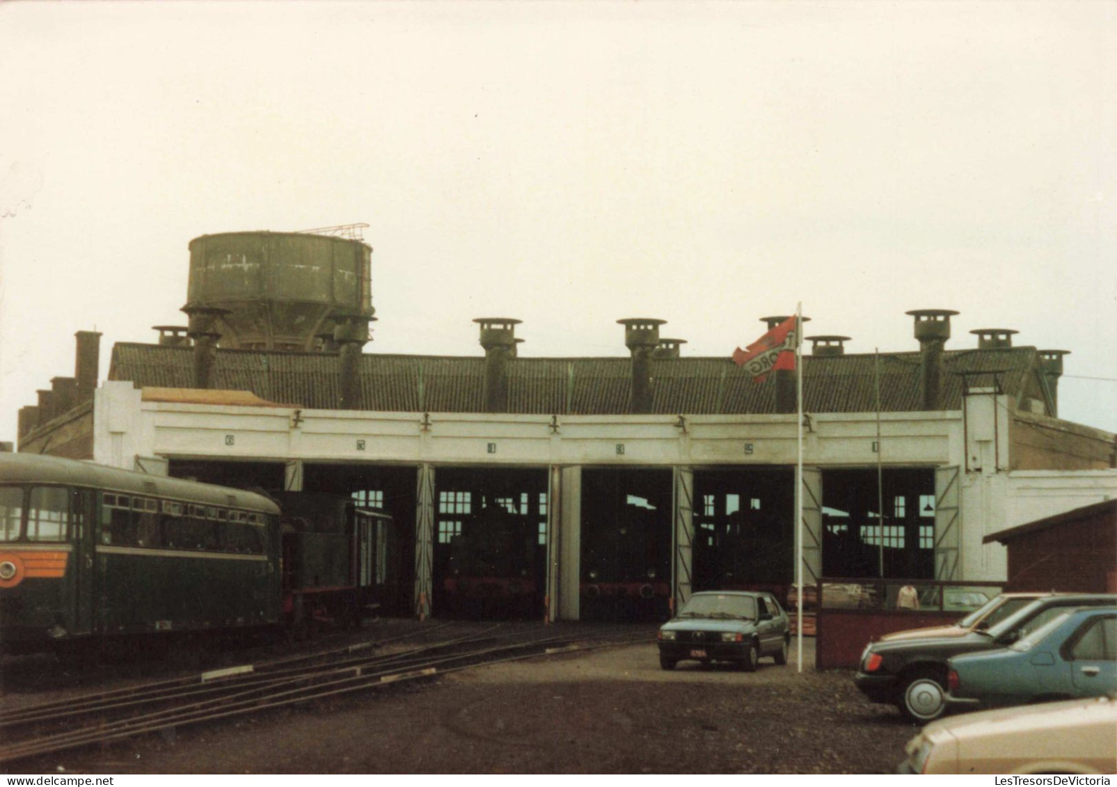 TRANSPORT - Station De Trains  Abandonnée - Colorisé - Carte Postale - Gares - Sans Trains