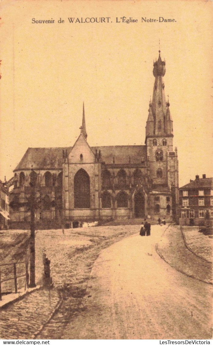 BELGIQUE - Walcourt - L'église Notre-Dame - Carte Postale Ancienne - Walcourt