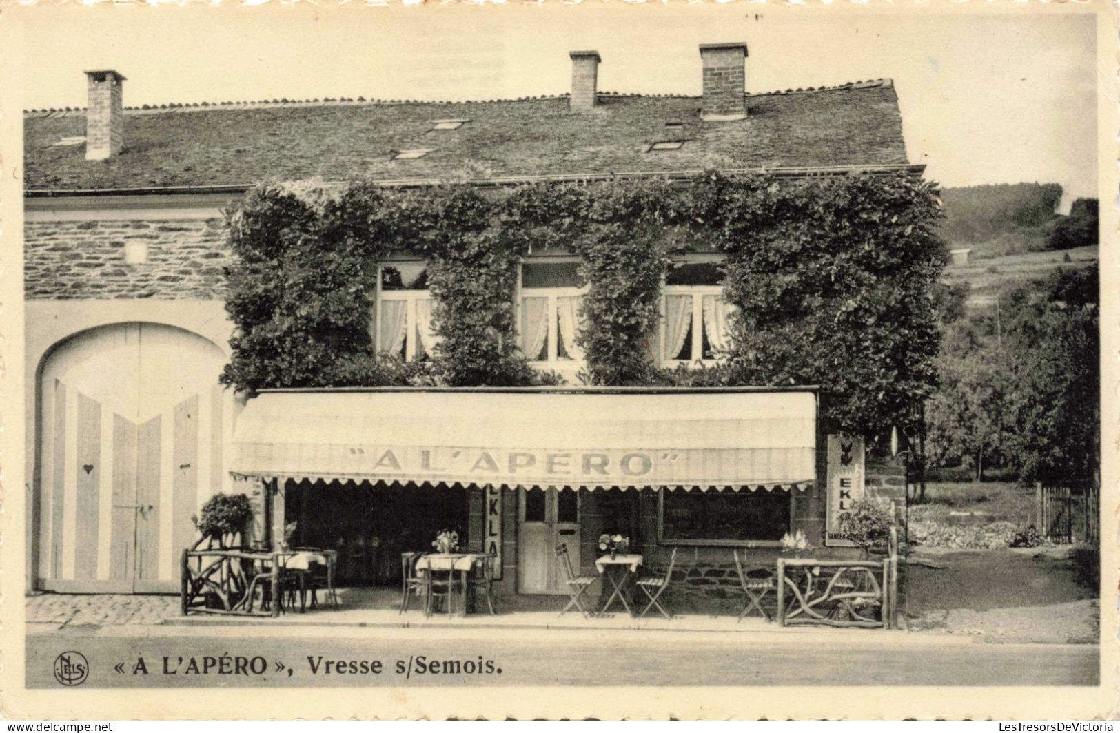 BELGIQUE - Vresse Sur Semois -à L’apéro - Carte Postale Ancienne - Vresse-sur-Semois