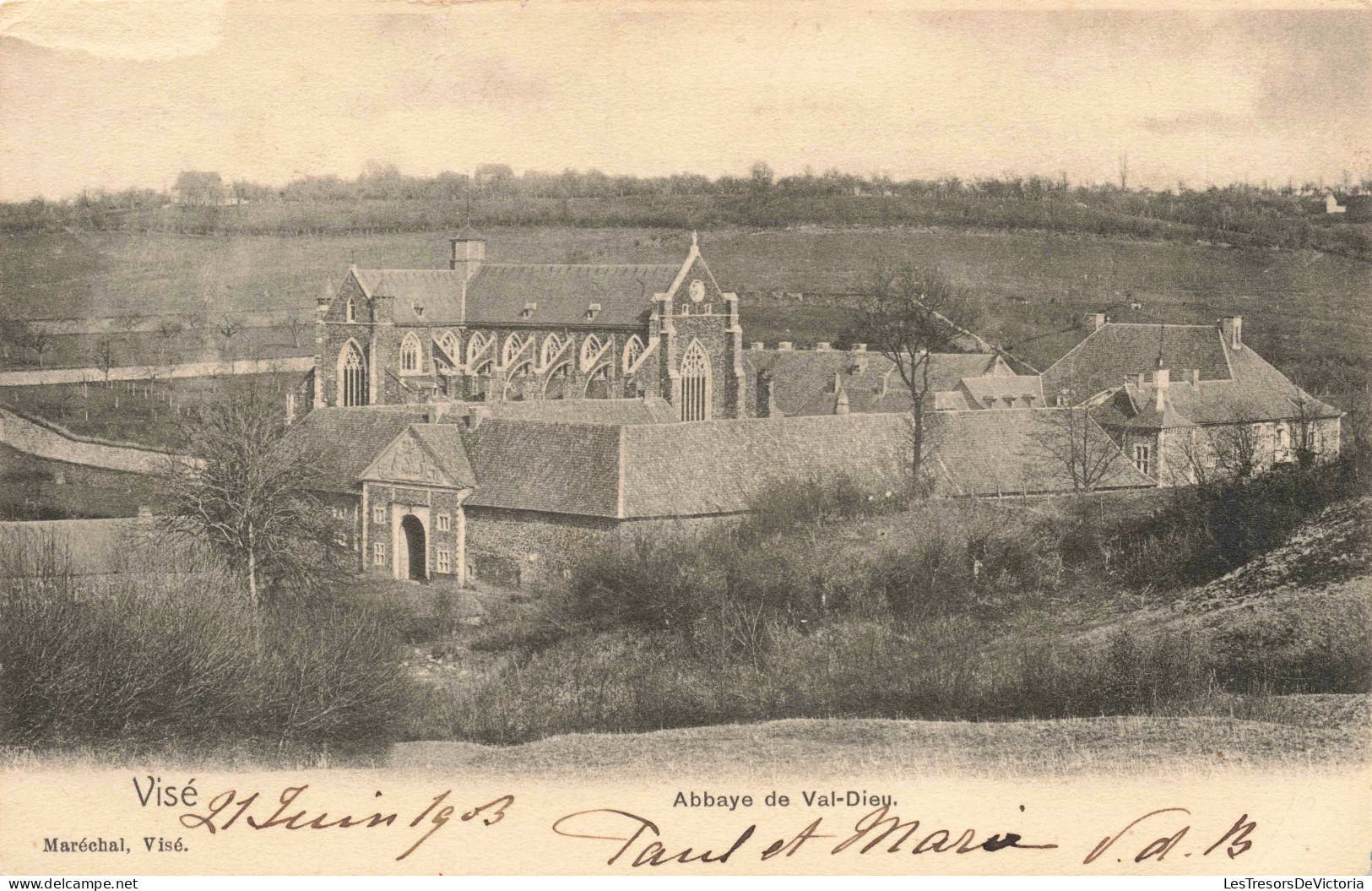 BELGIQUE - Visé - Abbaye De Val-Dieu - Carte Postale Ancienne - Visé