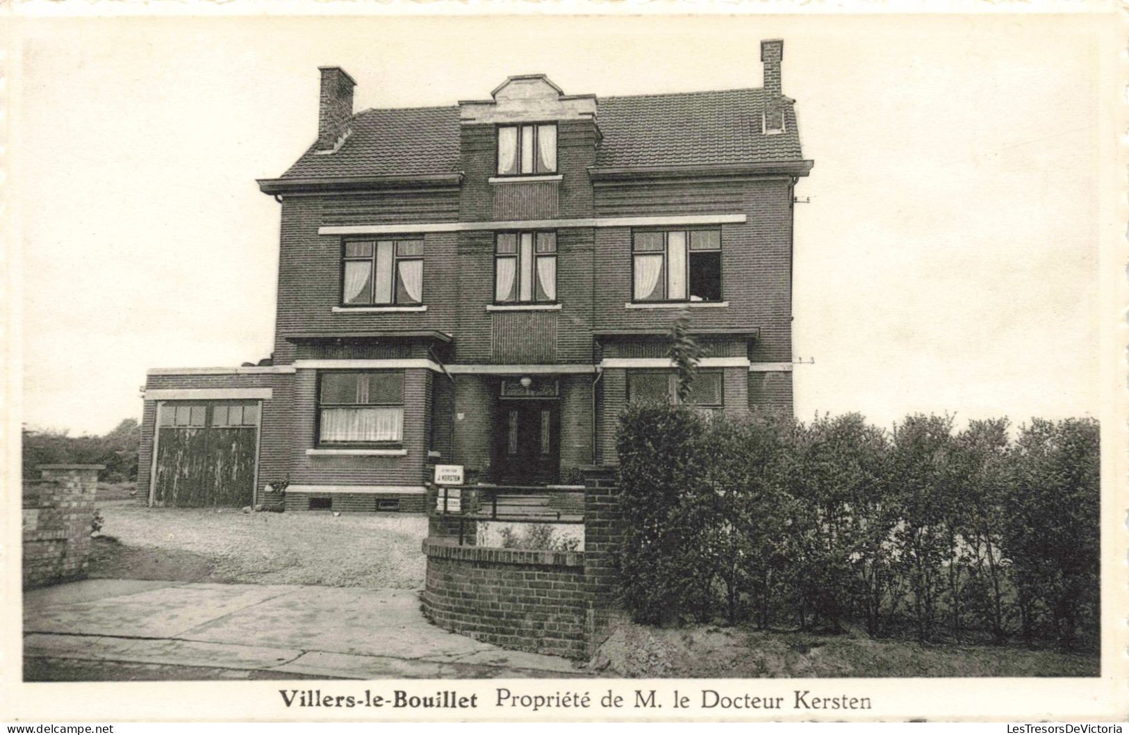 BELGIQUE - Villers-le-Bouillet - Propriété De Mr Le Docteur Kersten - Carte Postale Ancienne - Villers-le-Bouillet