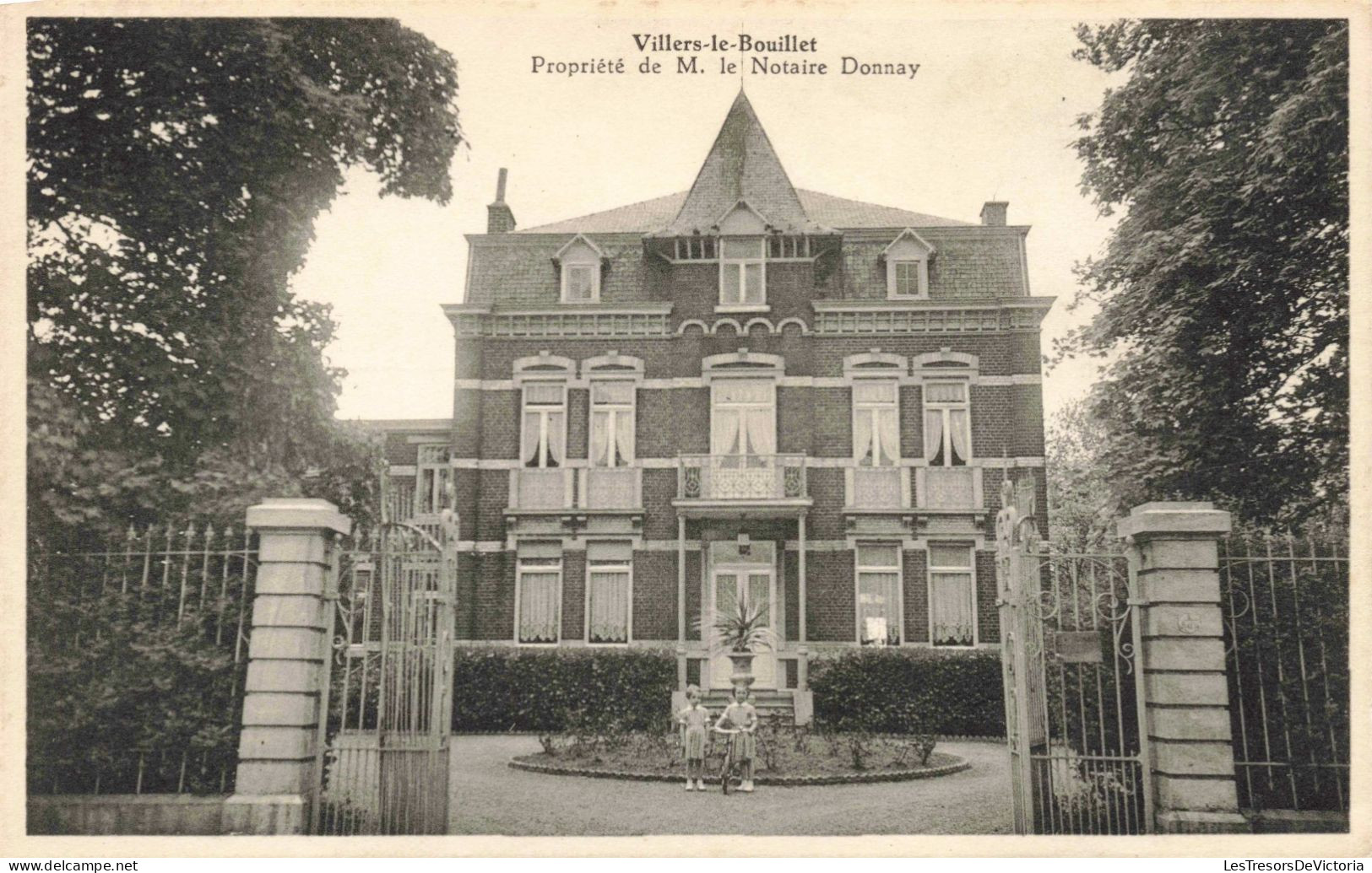 BELGIQUE - Villers-le-Bouillet - Propriété De Mr Le Notaire Donnay - Carte Postale Ancienne - Villers-le-Bouillet