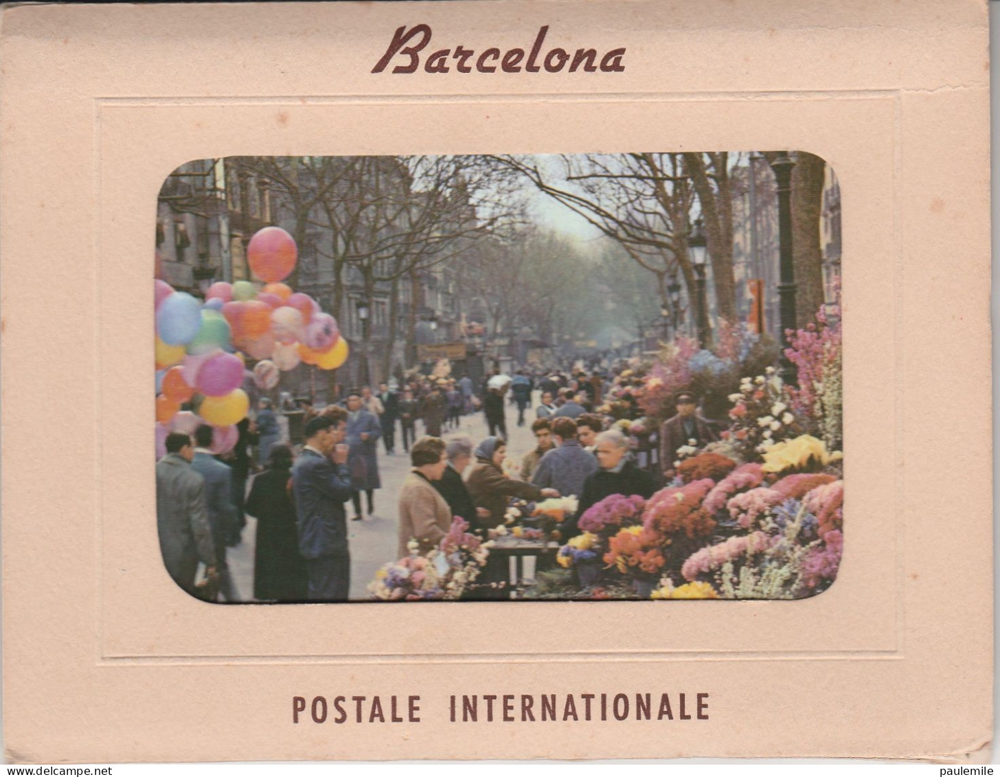 ESPAGNE   BARCELONA   CARNET DE 9 CARTES GLACEES   INTERNATIONALE T 61 - Collezioni E Lotti