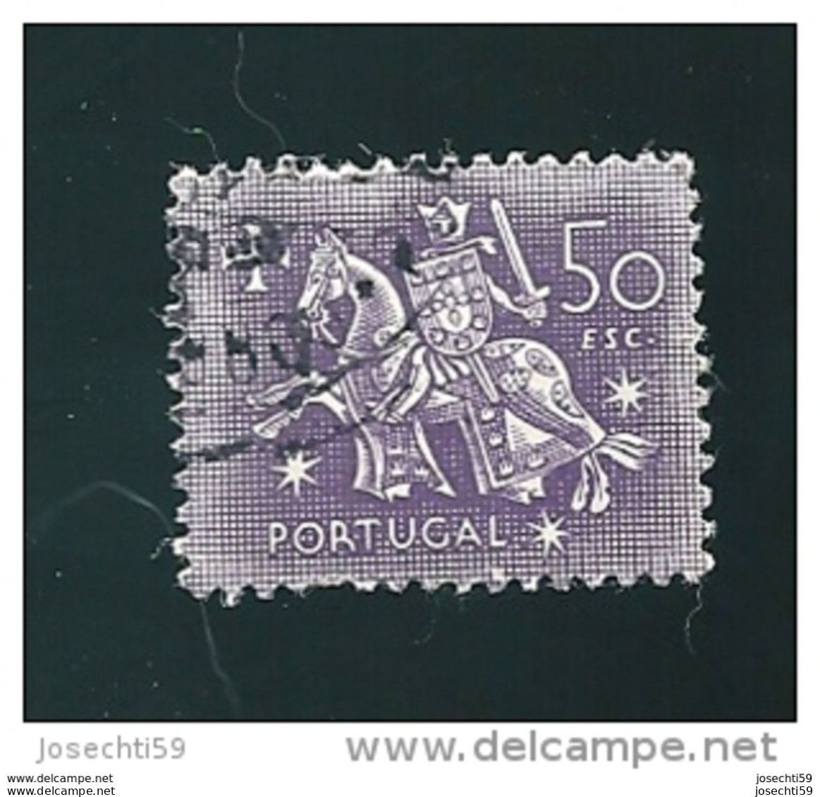 N° 788 Sceau Du Roi Denis 50e Oblitéré Timbre Portugal - Used Stamps