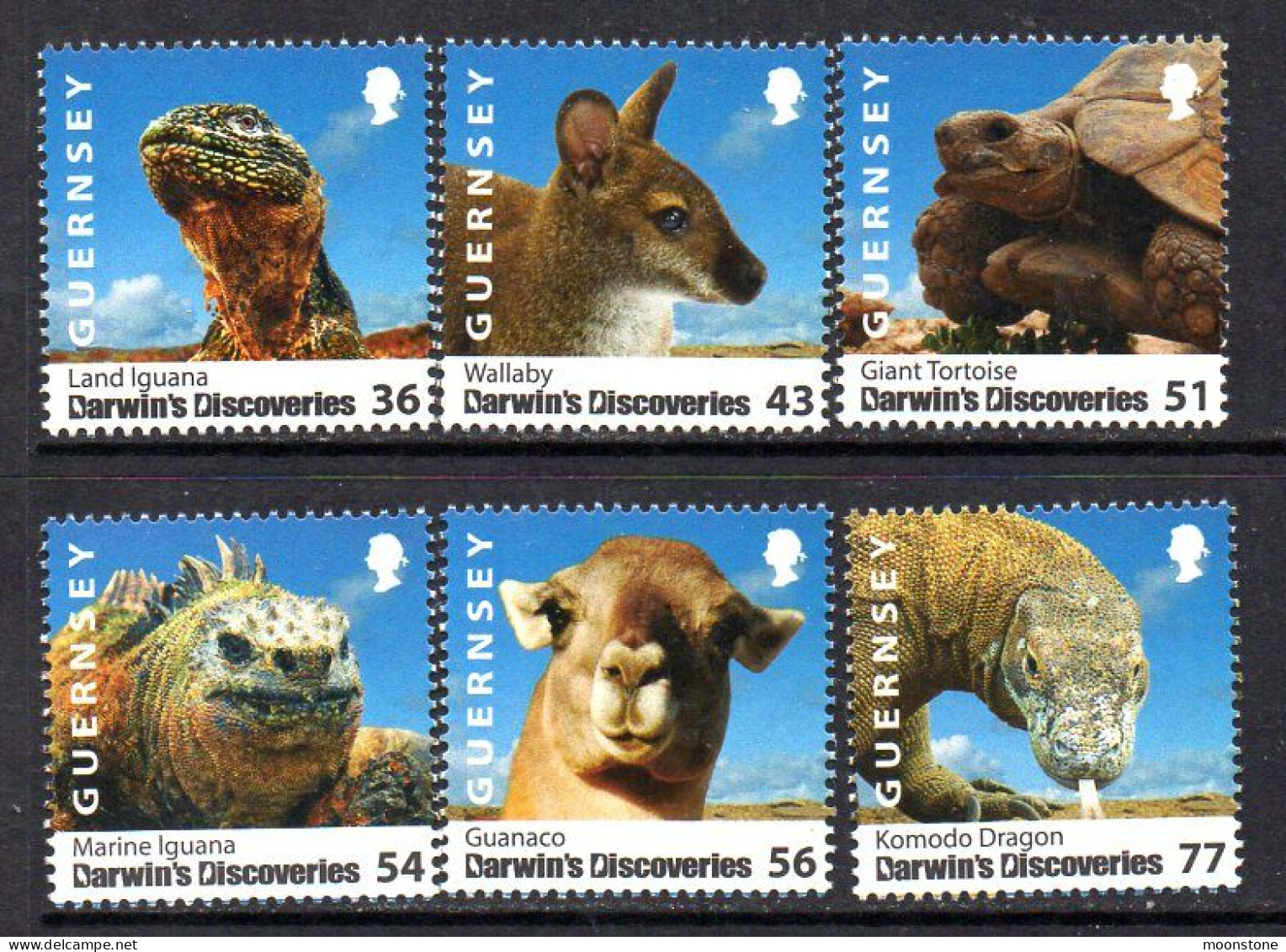 Guernsey 2009 Darwin's Discoveries Set Of 6, MNH, SG 1267/72 - Guernesey
