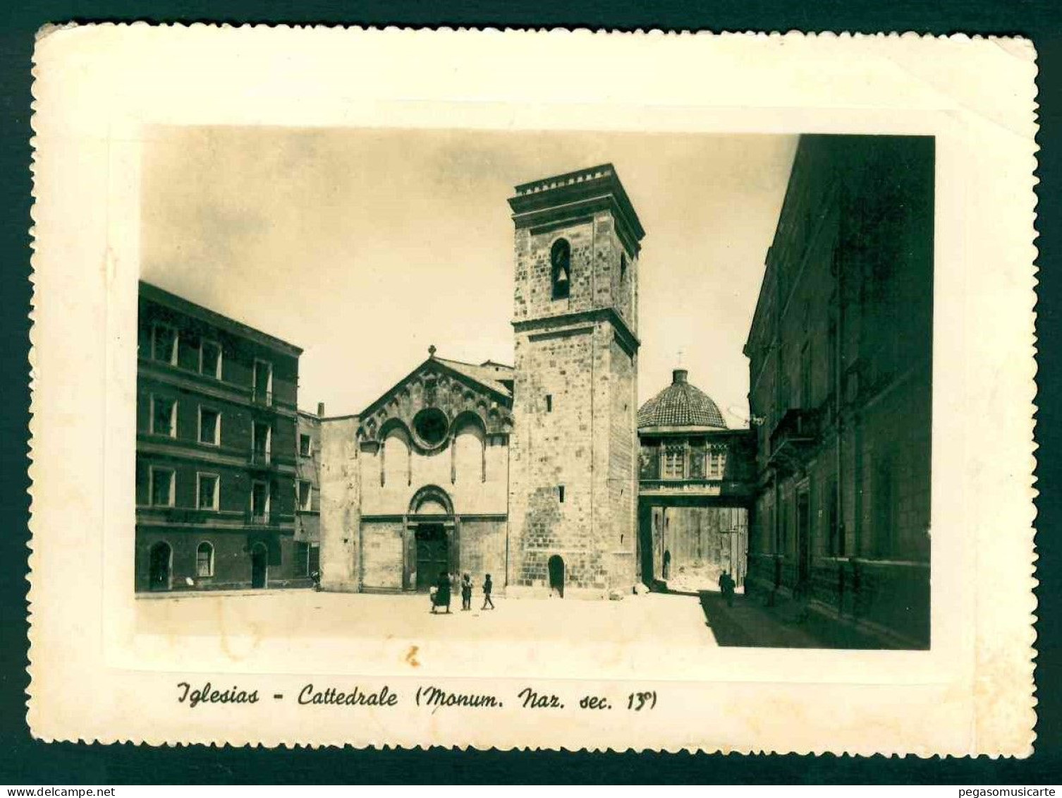 BA011 - IGLESIAS - CATTEDRALE - ANIMATA 1952 - Iglesias