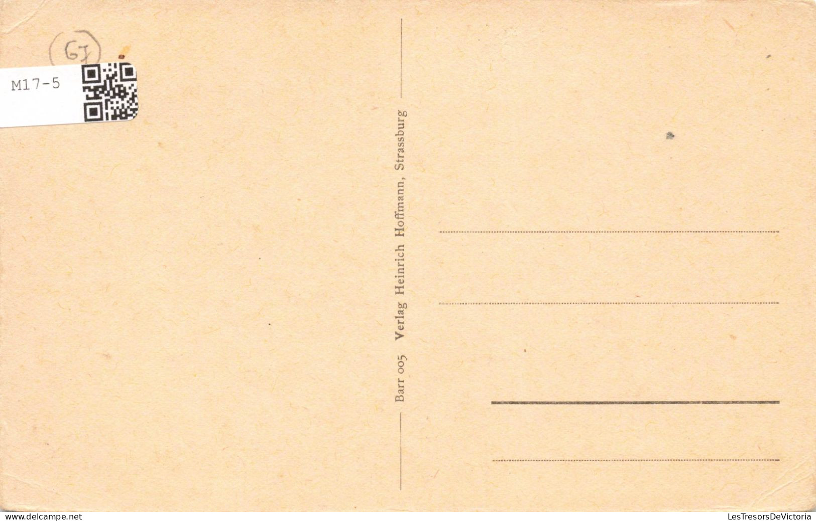 FRANCE - Barr- Spesburg - Carte Postale Ancienne - Barr