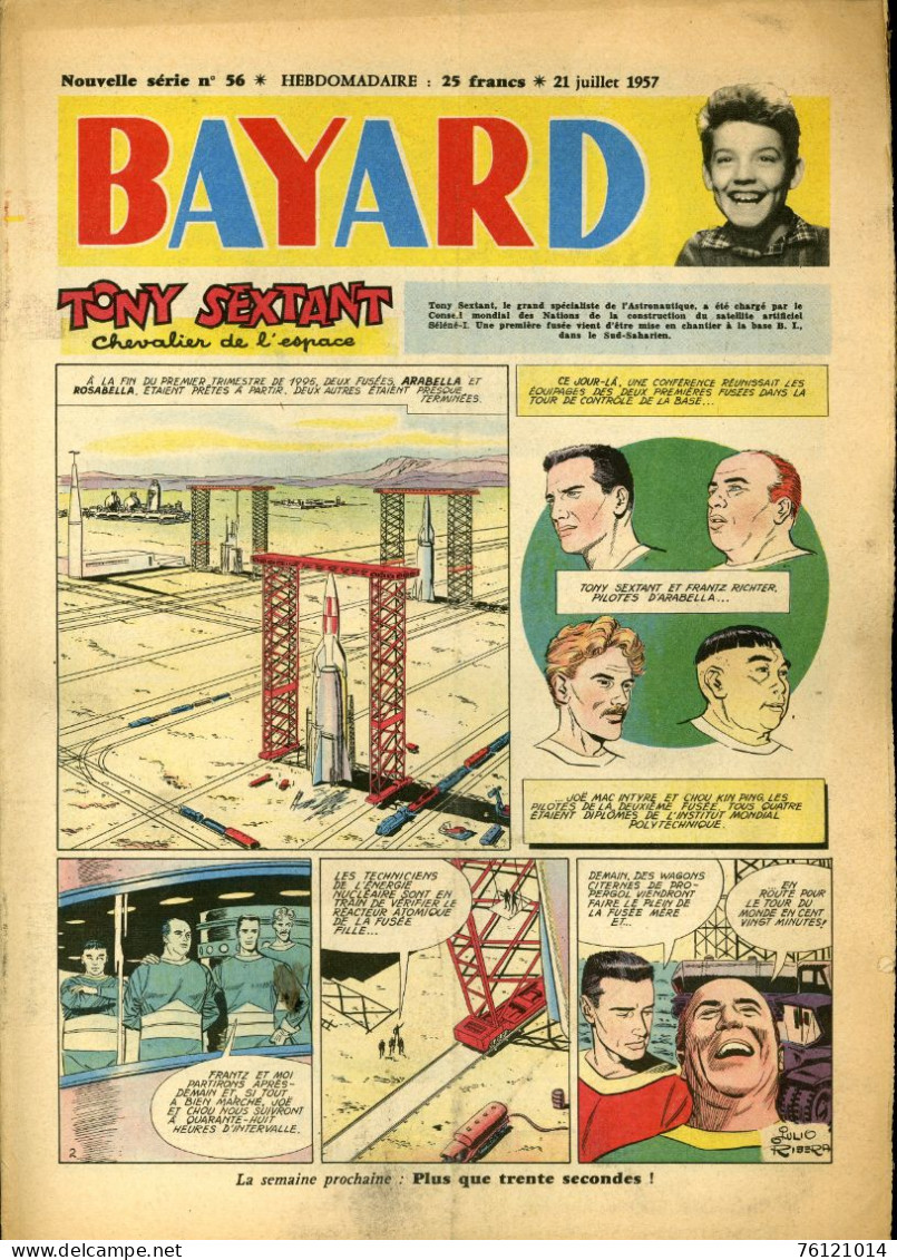 BAYARD  N°56 De  1957 - Journal De Mickey