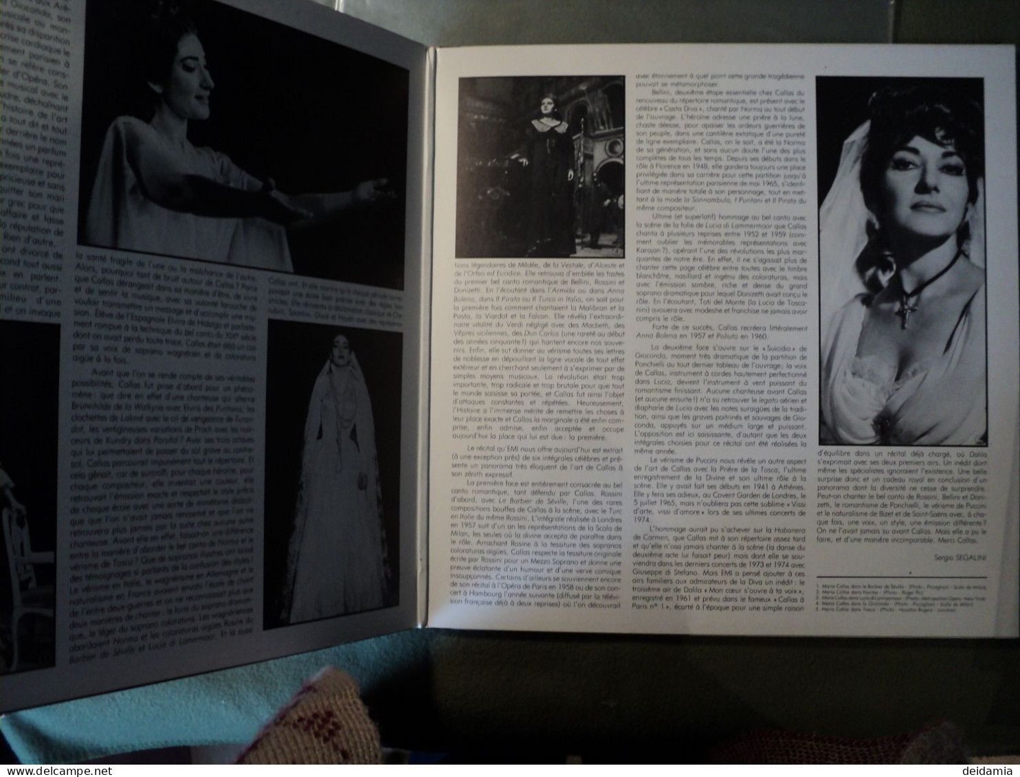 33 TOURS MARIA CALLAS. FIN ANNEES 1970? EMI 059 43263. CASTA DIVA NORMA / TOSCA / LA GIOCONDA / LUCIA DI LAMMERMOOR / LE - Opera