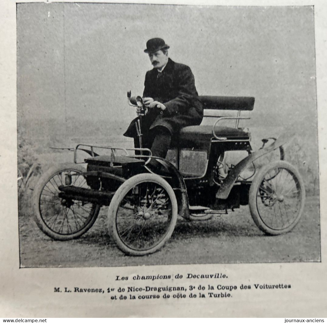 1900 AUTOMOBILE - LES GRANDES USINES AUTOMOBILES - LES ETABLISSEMENTS DECAUVILLE - LA VIE AU GRAND AIR - Car Racing - F1