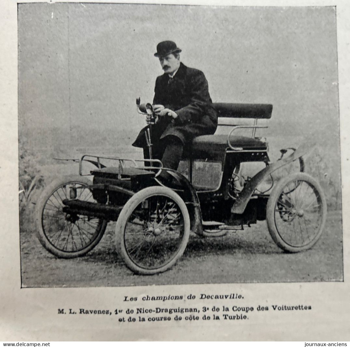 1900 AUTOMOBILE - LES GRANDES USINES AUTOMOBILES - LES ETABLISSEMENTS DECAUVILLE - LA VIE AU GRAND AIR - Automobile - F1