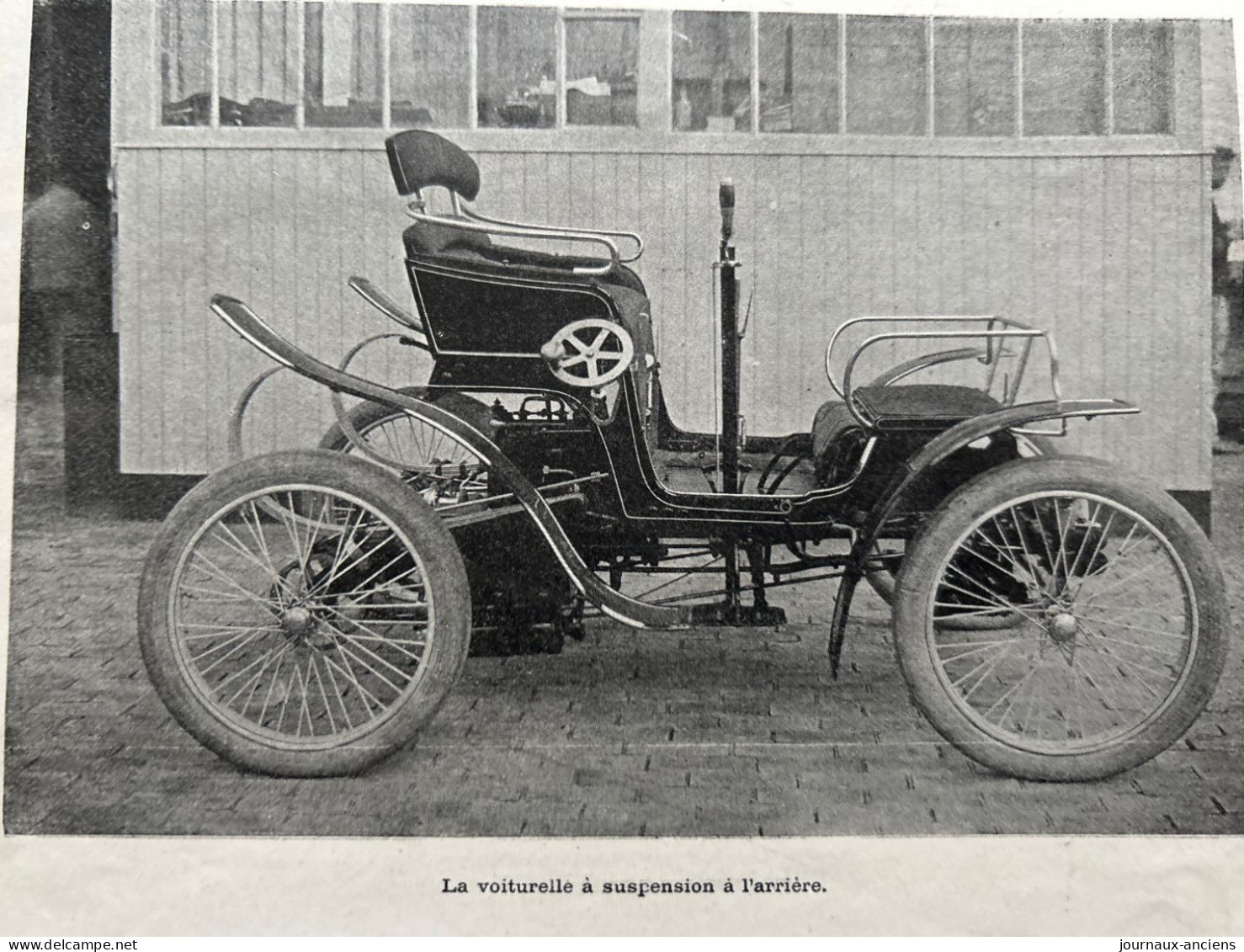 1900 AUTOMOBILE - LES GRANDES USINES AUTOMOBILES - LES ETABLISSEMENTS DECAUVILLE - LA VIE AU GRAND AIR