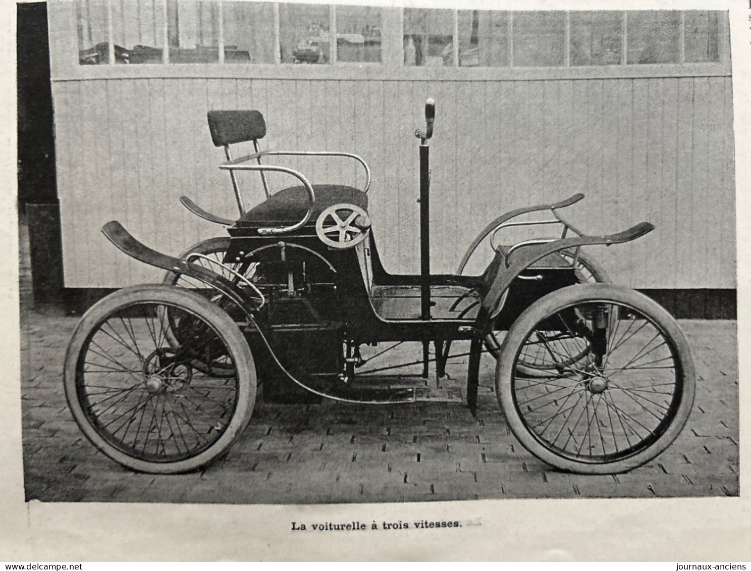 1900 AUTOMOBILE - LES GRANDES USINES AUTOMOBILES - LES ETABLISSEMENTS DECAUVILLE - LA VIE AU GRAND AIR