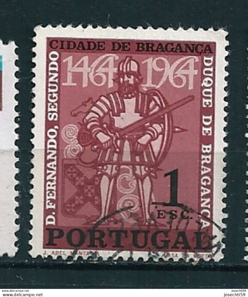 N° 953 Don Fernando   Timbre Portugal 1964 Oblitéré - Usado