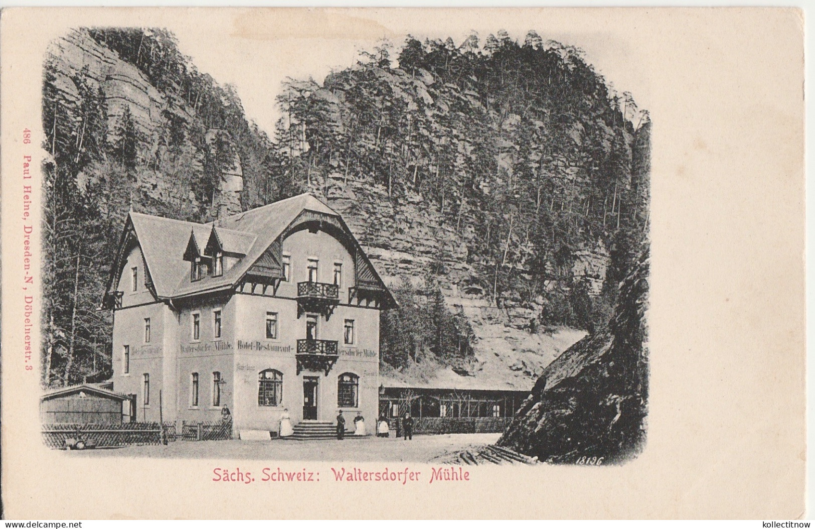 SACHS. SCHWEIZ - WALTERSDORFER  - MÜHLE - Bastei (sächs. Schweiz)