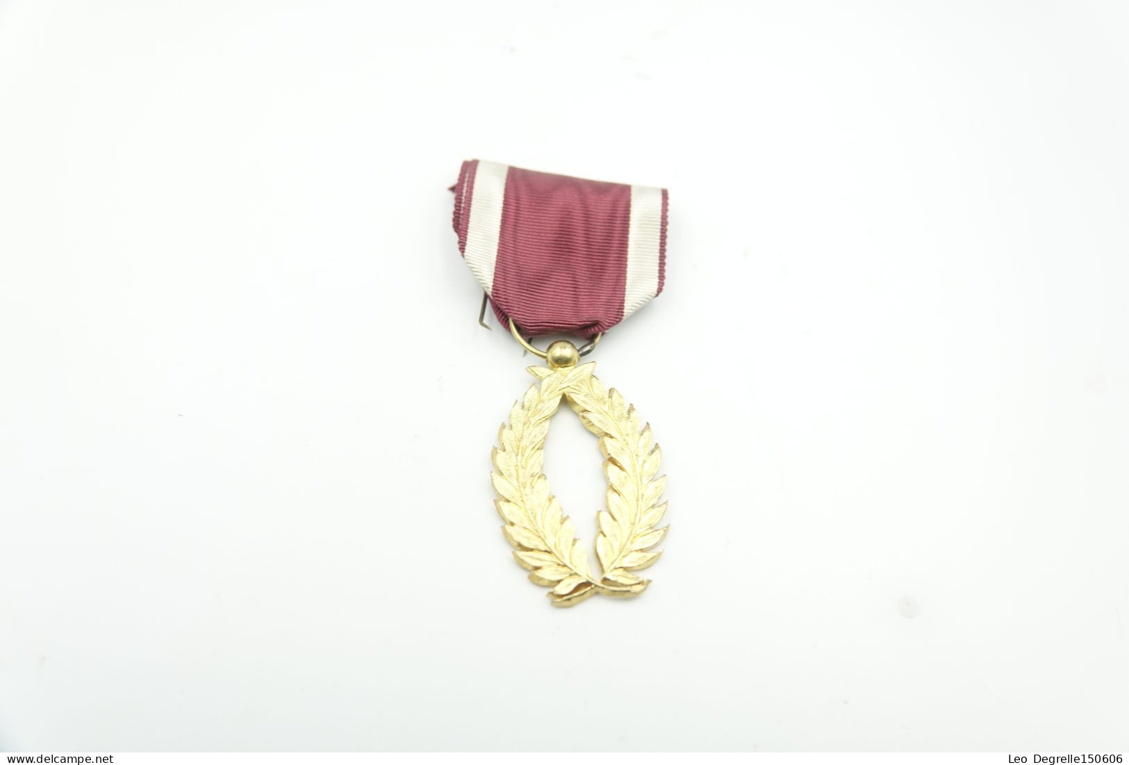 Militaria - MEDAL : Kroonorde Order Of The Crown Palmen Medaille Eerste Klasse - Gold Plated - Belgium - Andere & Zonder Classificatie