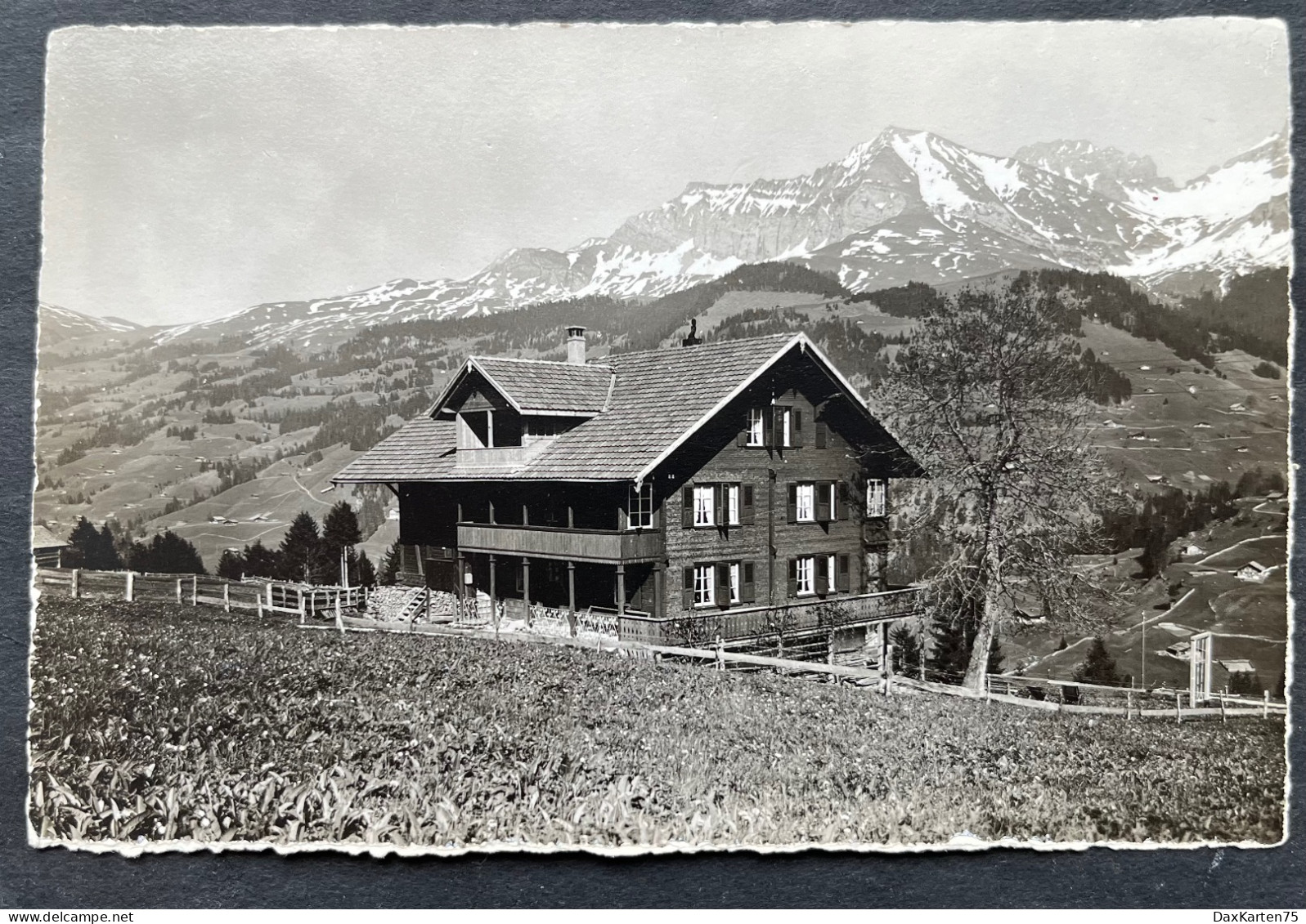 Haus In Berggebiet/ Fotokarte - Berg