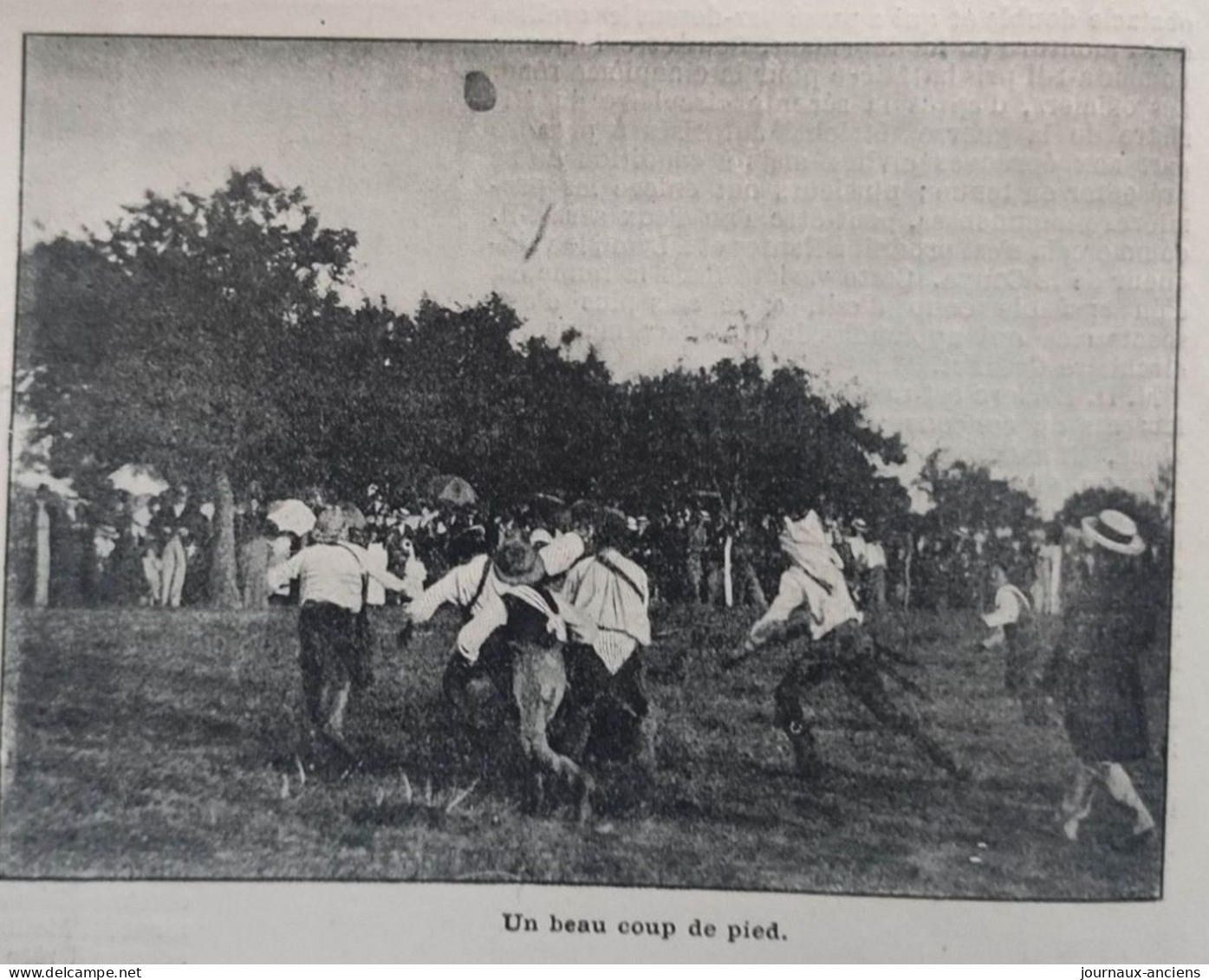 1900 LE JEU DE LA SOULE OU CHOULE - RUGBY - LA VIE AU GRAND AIR - Rugby