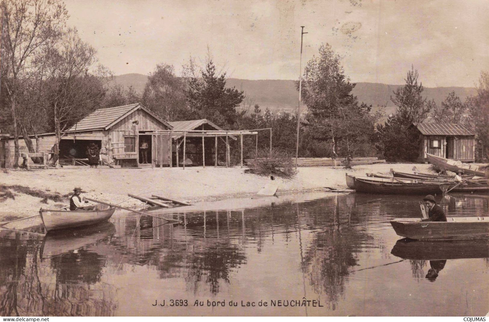 SUISSE _S23496_ Au Bord Du Lac De Neufchâtel - Au