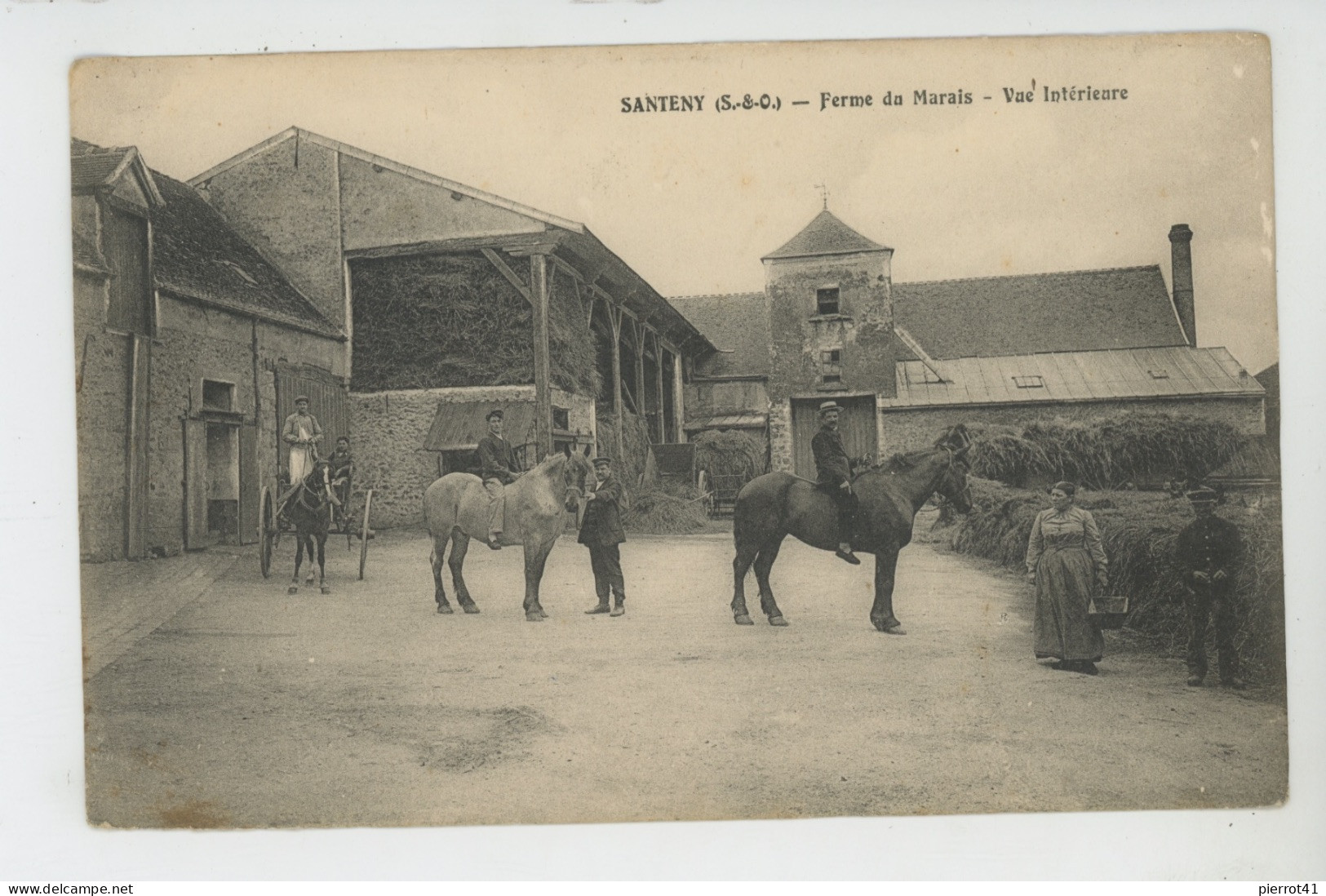 SANTENY - Ferme Du Marais - Vue Intérieure - Santeny