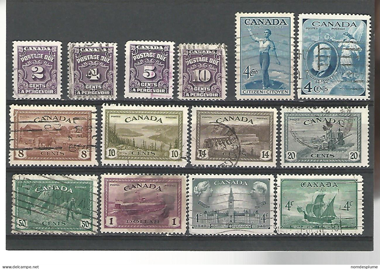 53638 ) Canada Collection Postage Due - Collections