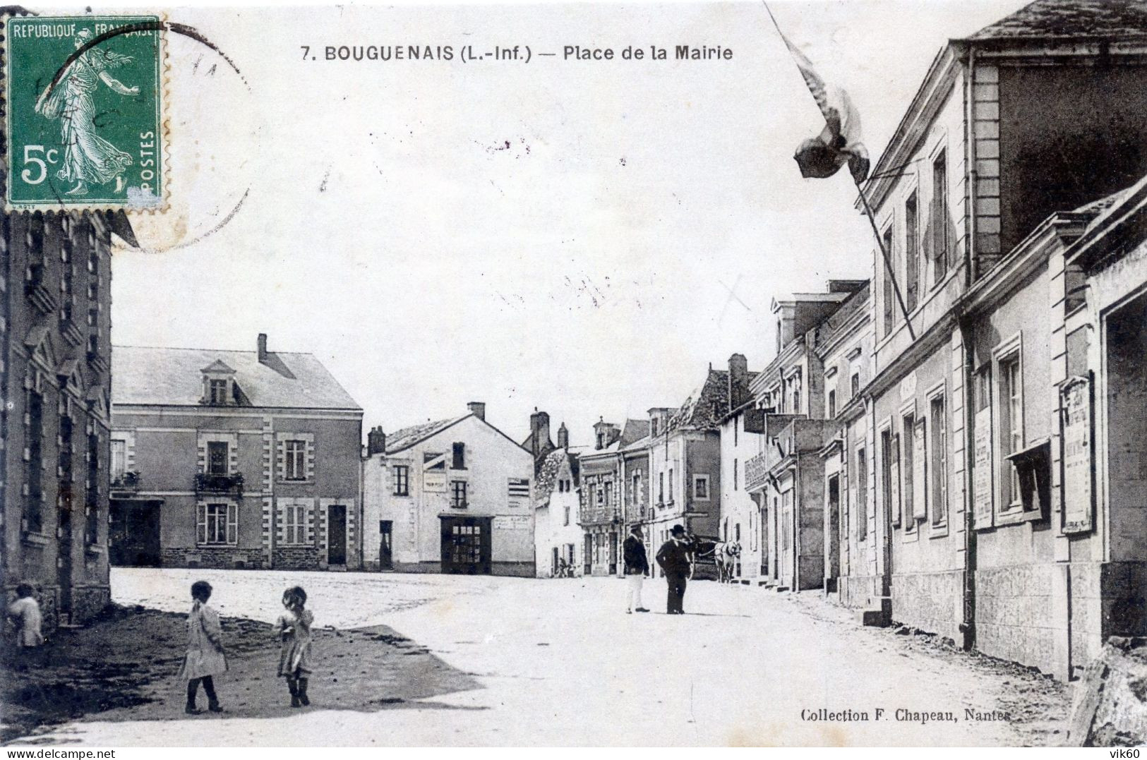 44   BOUGUENAIS  PLACE DE LA MAIRIE - Bouguenais