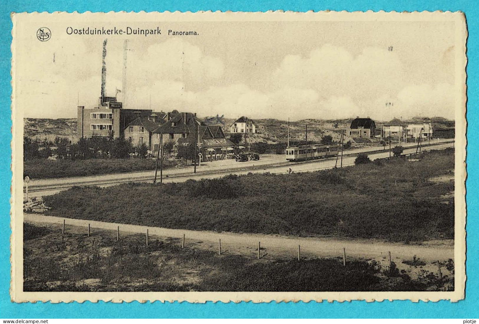 * Oostduinkerke (Kust - Littoral) * (Nels, Ern Thill, Nr 30) Duinpark, Panorama, Tram, Duinenhof, Dunes, Old, Rare - Oostduinkerke