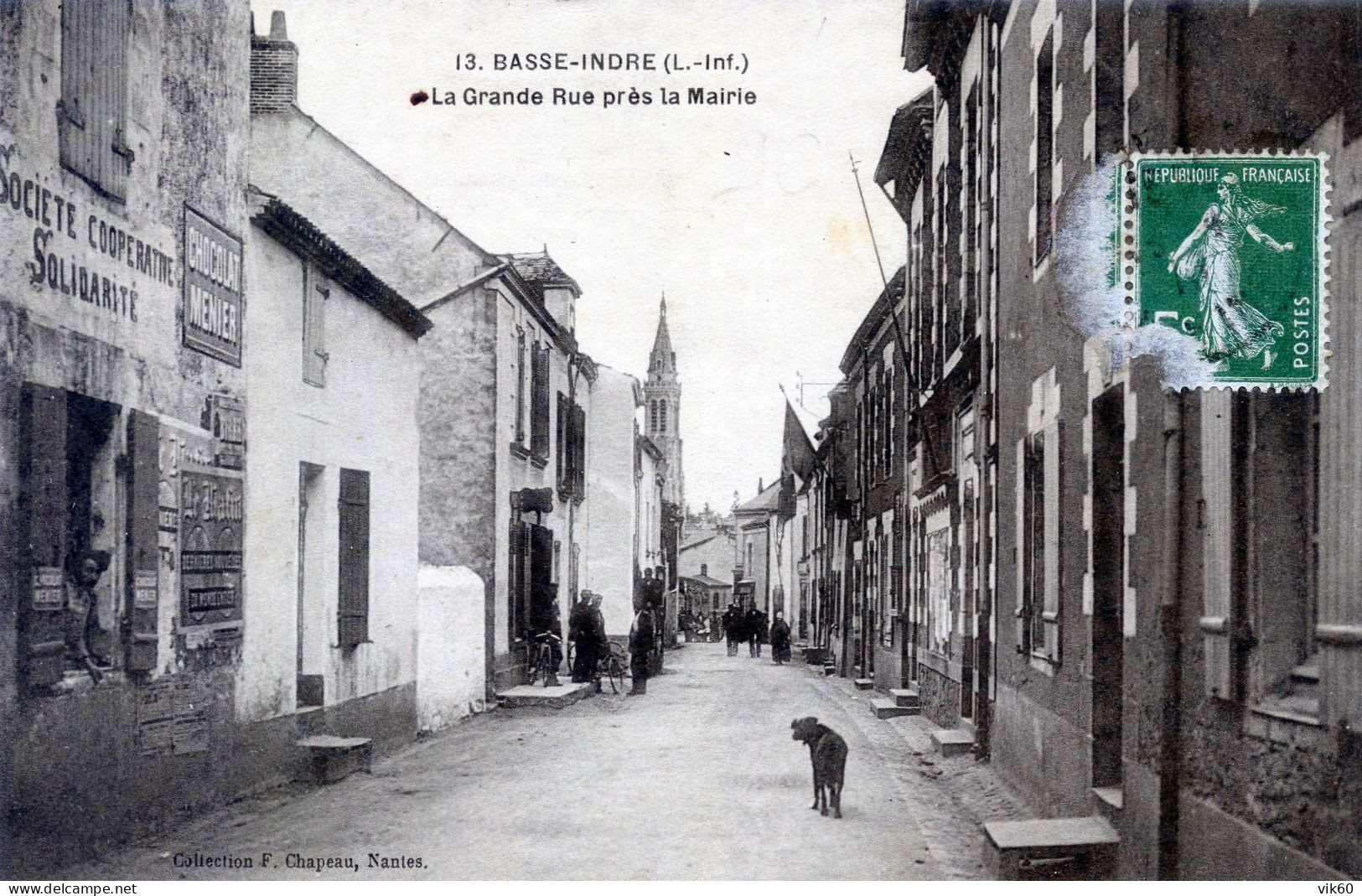 44  BASSE INDRE   GRANDE RUE PRES DE LA MAIRIE - Basse-Indre