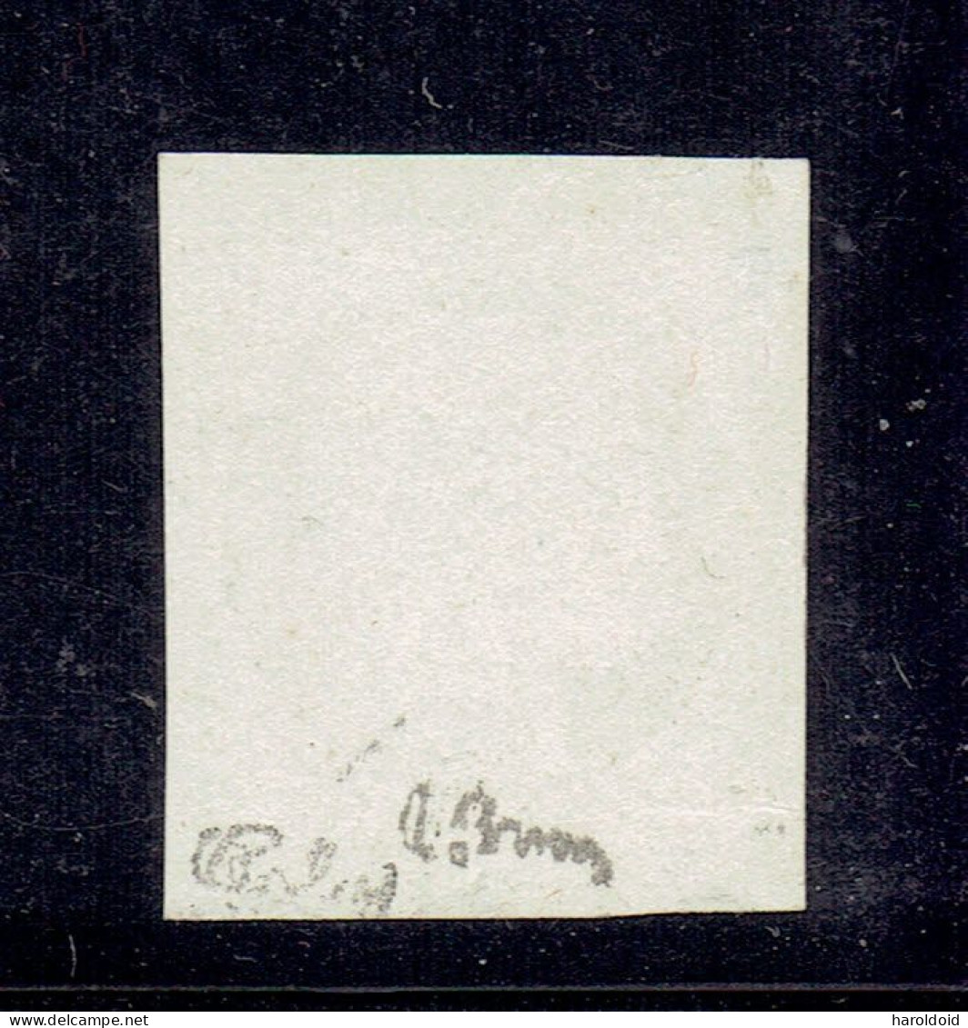 N°3"a" NOIR/BLANC NSG - SUP - 2 SIGNATURES - 1849-1850 Ceres
