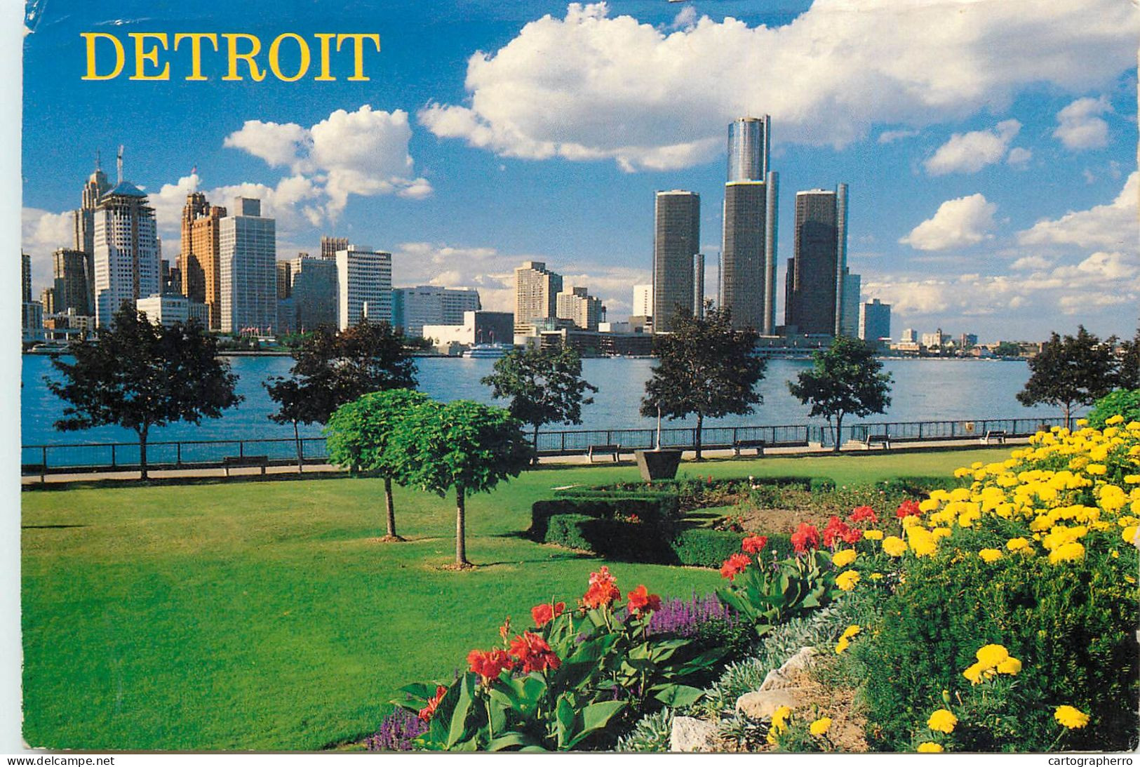 United States Michigan  Detroit Skyscrapers - Detroit