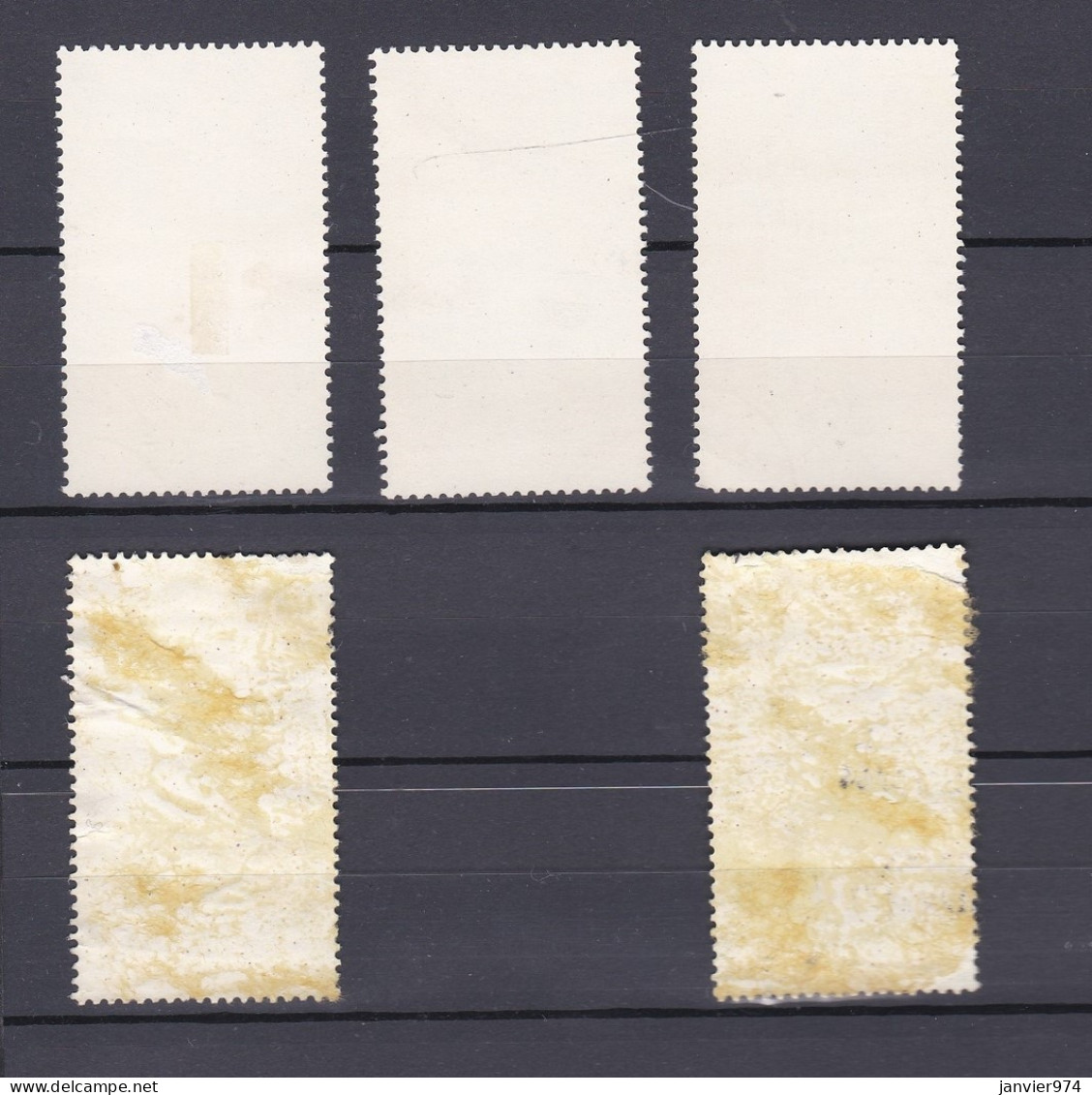 Chine 1964 , La Serie Complete Anniversaire De La Fondation 3 Timbres , + 2 Timbres , Scan Recto Verso - Used Stamps