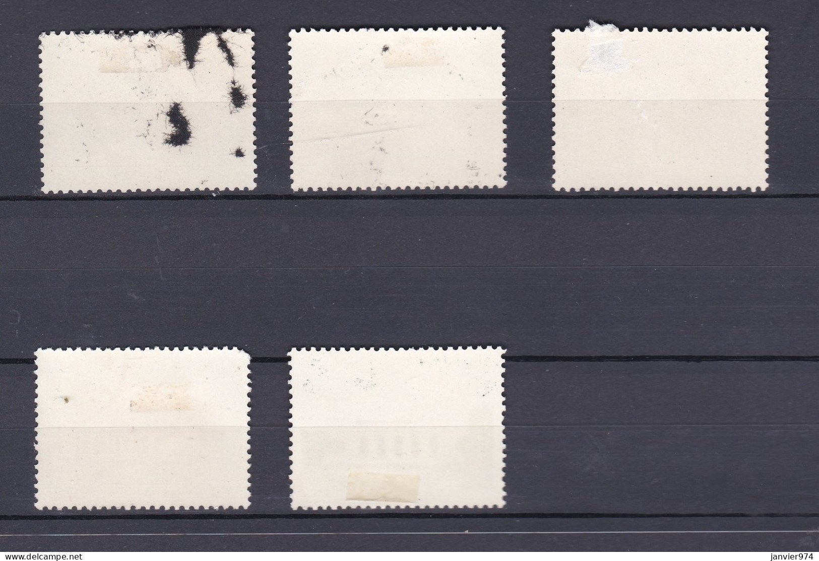 Chine 1964 , Yenan, Site De La Révolution , 788 à 792 , 5 Timbres , Scan Recto Verso - Oblitérés