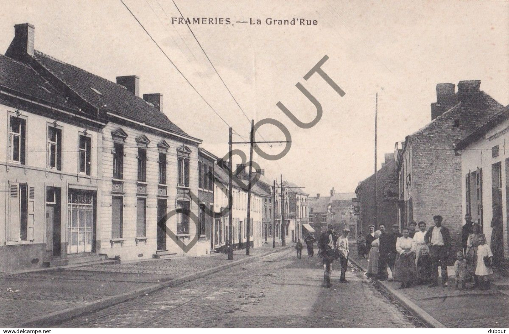 Postkaart/Carte Postale - Frameries - La Grand' Rue  (C5017) - Frameries