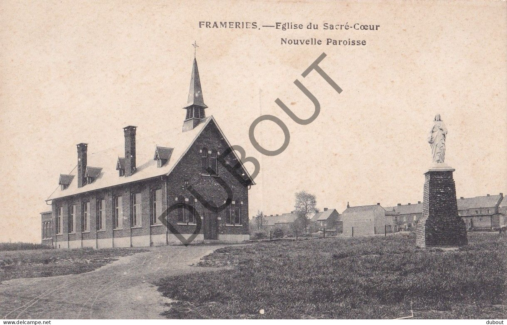 Postkaart/Carte Postale - Frameries - Eglise (C4980) - Frameries