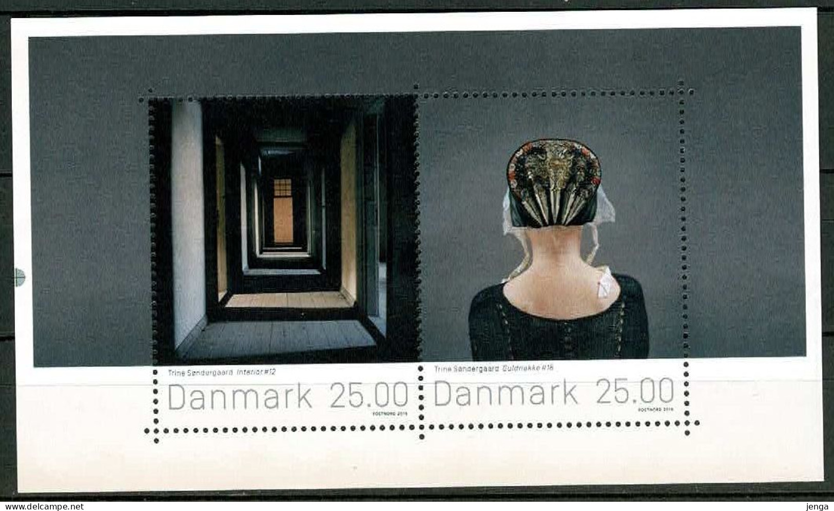 Denmark 2016;  Art; Souvenir Sheet MNH(**). - Nuovi