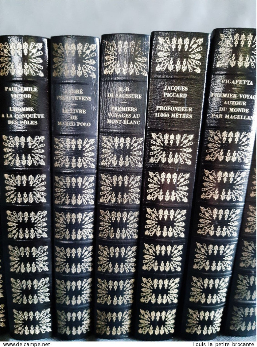 Lot De 21 Livres Sur Les Explorateusr Et Aventuriers, éditions Edito Service S.A. Genève. - Lots De Plusieurs Livres