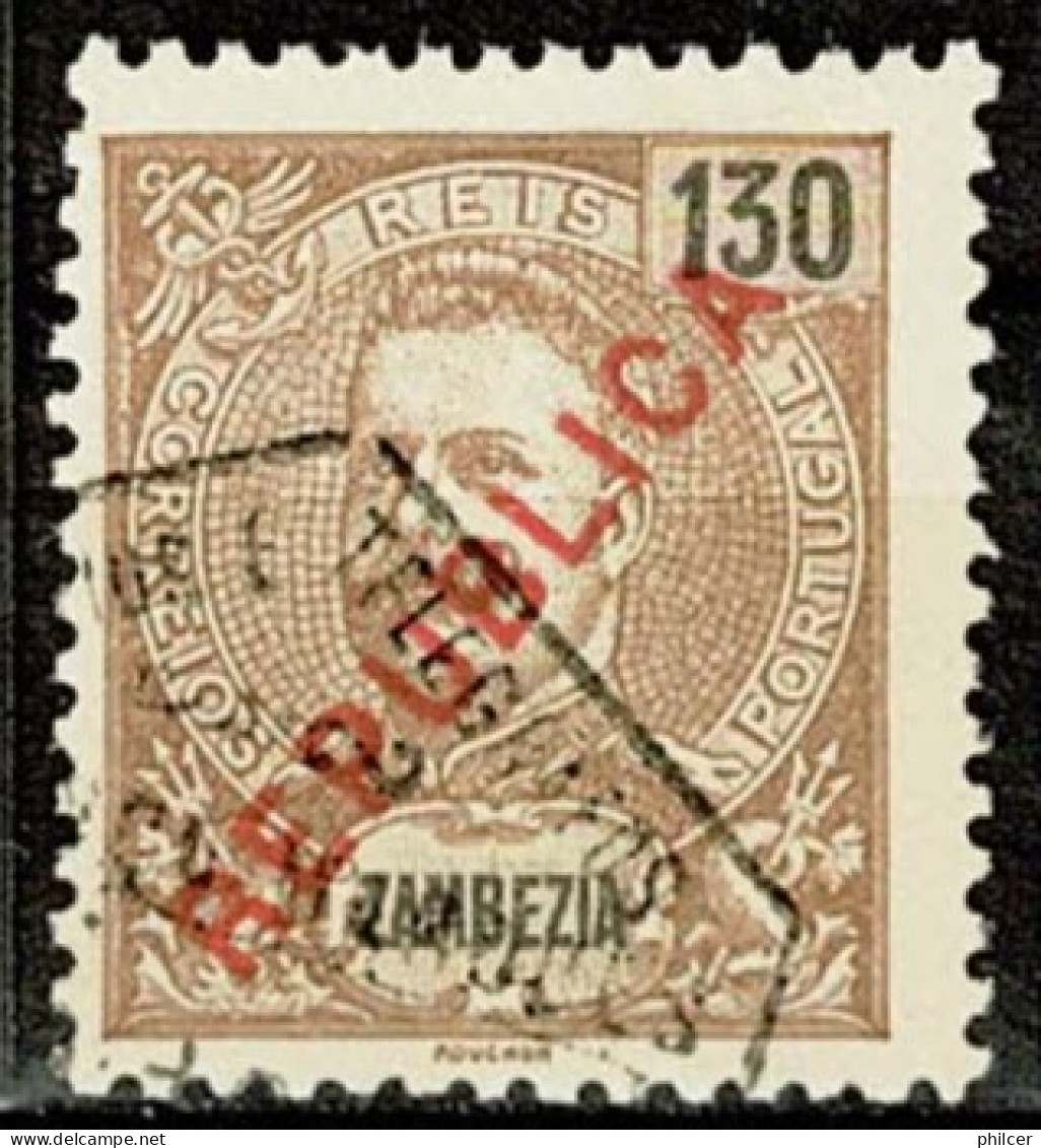 Zambézia, 1917, # 98, Used - Sambesi (Zambezi)