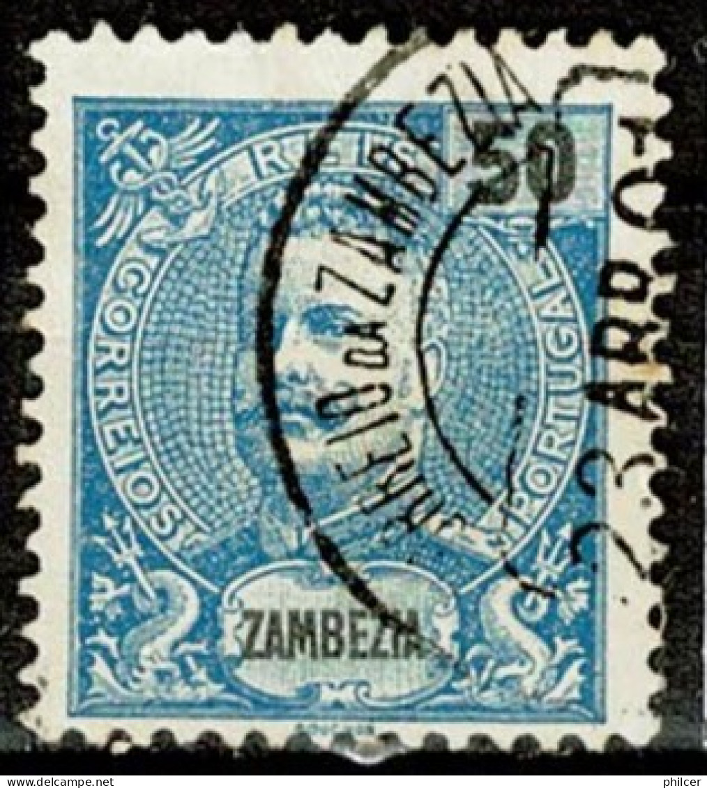 Zambézia, 1898, # 20, Used - Sambesi (Zambezi)