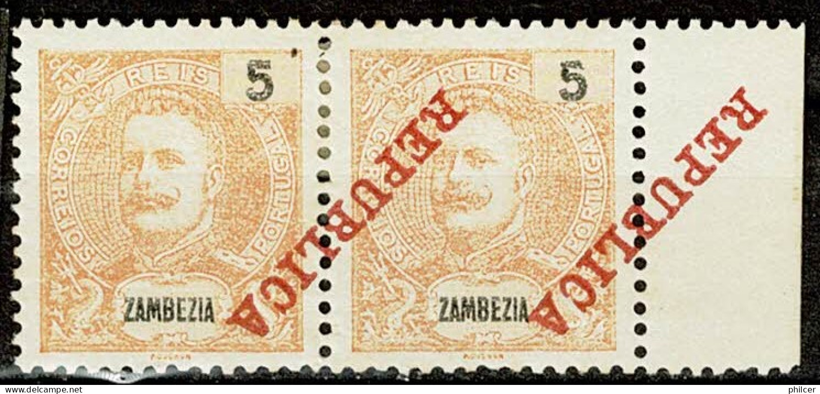 Zambézia, 1911, # 56, MH - Sambesi (Zambezi)