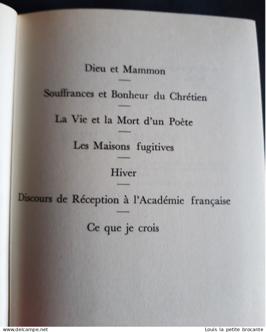 Les Chefs d'Œuvres de François MAURIAC, éditions Edito Service S.A. Genève, 26 livres avec tranches supérieures dorées,