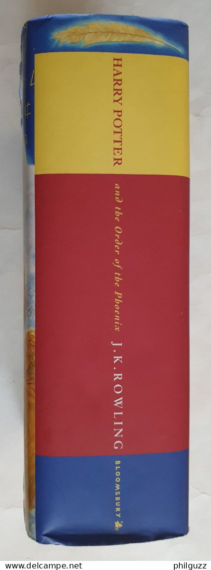 LIVRE HARRY POTTER AND THE ORDER OF THE PHOENIX - JK ROWLING - Blomsberry 2003 1 ère édition Hardback - Paranormaal/ Bovennatuurlijk